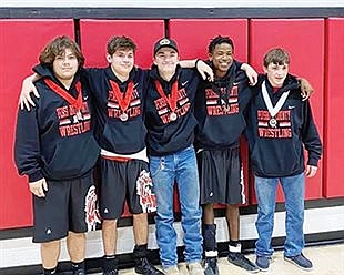 Five PCHS wrestlers to compete in state tournament