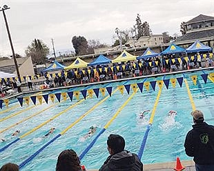 Serna swims at Spring Age Group Championships in Santa Clara, California