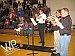 PCHS' Winter Spirit Week ends with a flourish A trio of trumpets performs National Anthem 