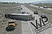 Tractor-trailer topples on I-80