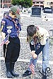 Local scouts set out flags over Memorial Day weekend