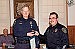 Reserve officer recognized for 20 years of service