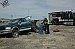 Minor injuries in rollover -