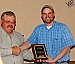 Award says 'thank you for your humanity'  