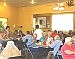 Business as usual at senior center now that kitchen's finished  