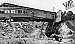 Washout caused train wreck near Mill City -