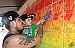 Children, adults give art project a hand   