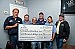 Racing association receives donation -