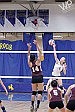 Lady Bucks make quick work of Railroaders in three-set rout