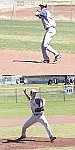 Lowry baseball team picks up victory in middle game against South Tahoe 