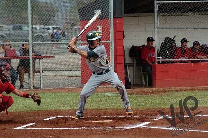 Battle Mountain baseball holds off rival Pershing County in battle for first place
