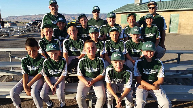 Battle Mountain 9-10 all-stars in action at District 3 tournament in Spring Creek