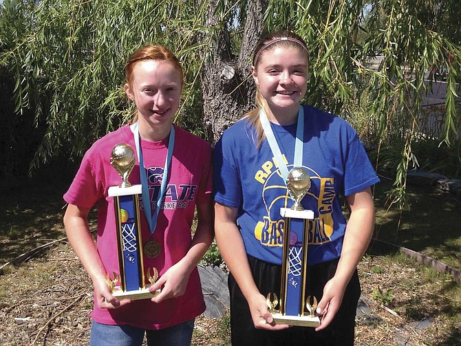 Free throw champs of Battle Mountain 