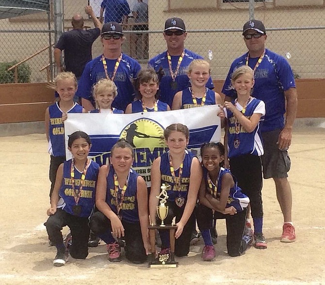 Winnemucca Gold Rush 8 and under squad finishes second at state tourney