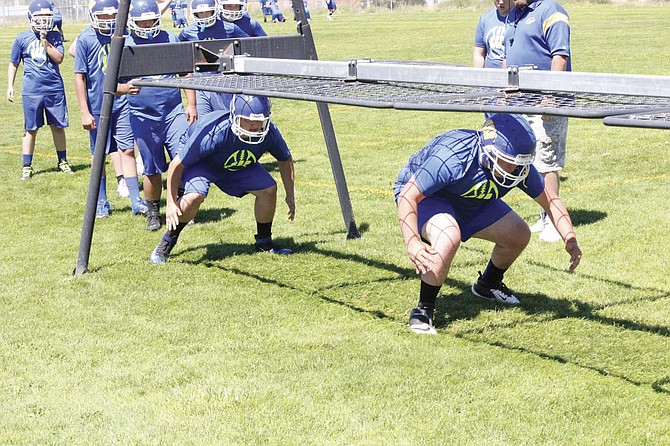 Lowry football hits the field for preseason practice