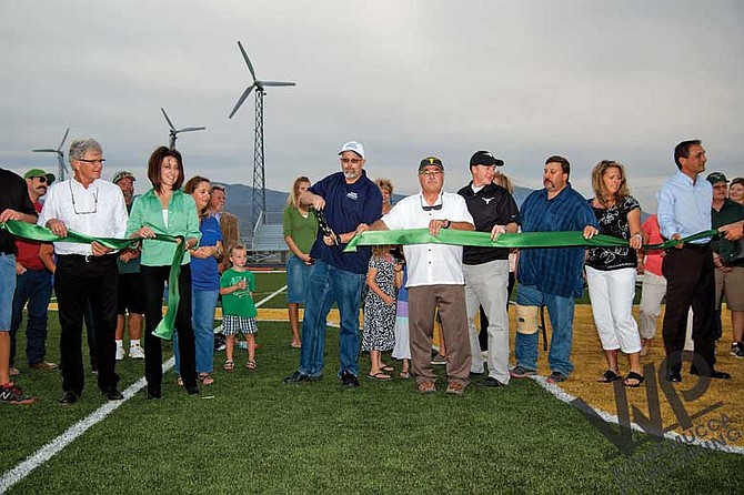 Battle Mountain High School opens new athletic complex in style