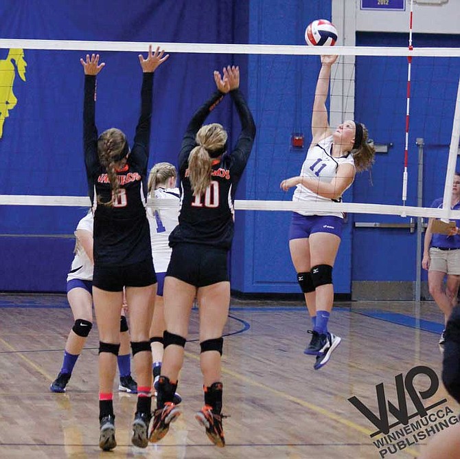 Lowry volleyball begins league play with a pair of victories