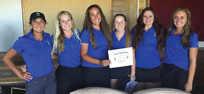 Lowry girls golfers seize control of Division I-A North