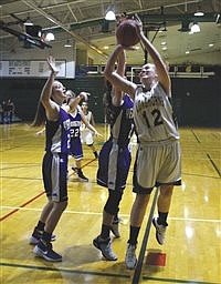 BMHS JV girls split pair of games on home floor