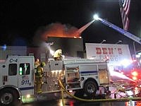 Fire burns old theater, evacuates downtown Winnemucca 