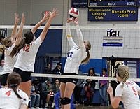 Lady Bucks hold off Vaqueros in four sets