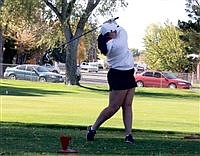 Lowry girls golf hosted Northern 3A teams 