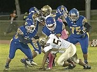 Buckaroo football team drops home finale to Railroaders