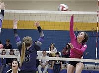 Lowry sweeps Spring Creek in three sets
