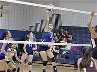Lowry freshmen, junior varsity volleyball teams wrap up season on home floor