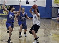 Lady Bucks rally in fourth quarter to beat alumni by 10 points