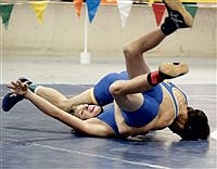 Buckaroo wrestlers finish third in home invitational