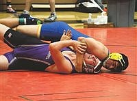 Lowry wrestlers hold off field to claim Mustang Invitational