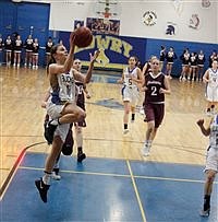 Lady Bucks roll past Indians to secure opening-round bye in regional playoffs