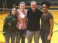BMHS basketball girls honored with awards
