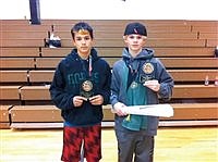 BMJHS wrestlers finish as league runners-up