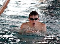 Lowry's Perkinson ties school record from 2010 in 100-yard breaststroke against Incline