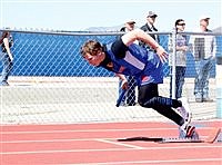 McDermitt track and field team competes in Winnemucca