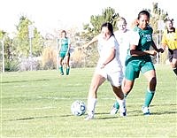 Lady Bucks cruise to shutout victory over Greenwave in league home opener