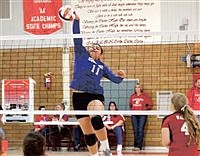 McDermitt sweeps Carlin in pair of Eastern 1A volleyball matches