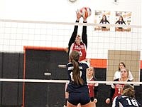 Pershing County volleyball team closes season with loss to North Tahoe