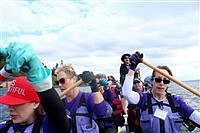 Cancer survivors find strength on dragon boat team