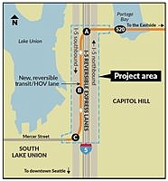 WSDOT plans new SR 520 to I-5 Express HOV connector