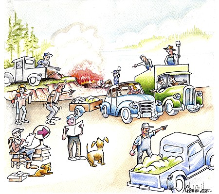 REVISITING THE PARK | Work and reward for dump diligence