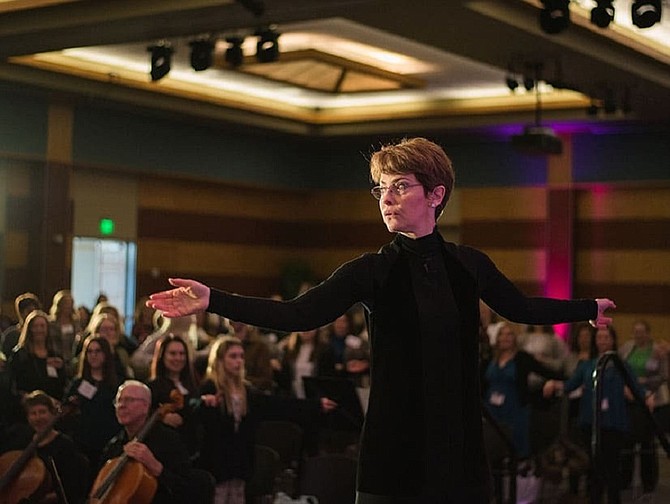 Reno Philharmonic Conductor Laura Jackson spoke at 2020's IWES conference. This year the conference will be completely virtual.