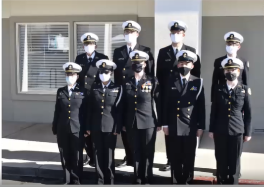 Senator Square: NJROTC student cadets conduct virtual unit inspection - Vimarsana News