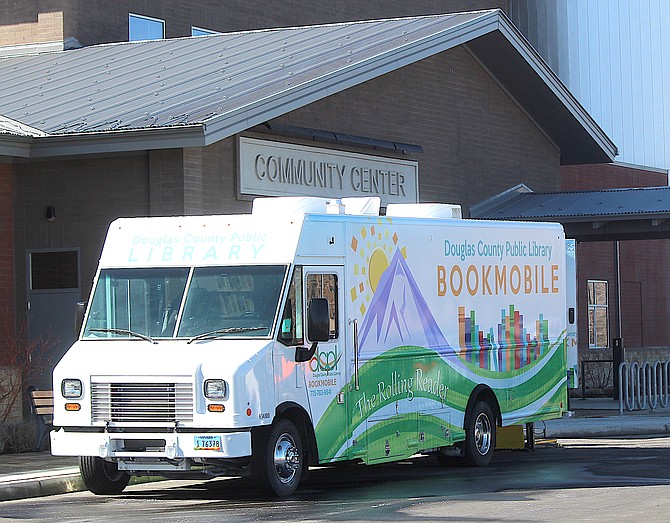 The Bookmobile is at the Douglas County Community & Senior Center on Wednesdays and Fridays.