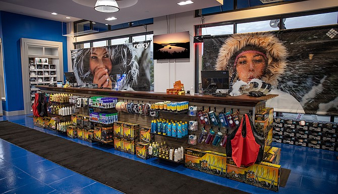 Outdoor equipment retailer BlueZone Sports saw such strong sales in 2020 it was able to open a new location (pictured here) at the Summit Reno mall in November.