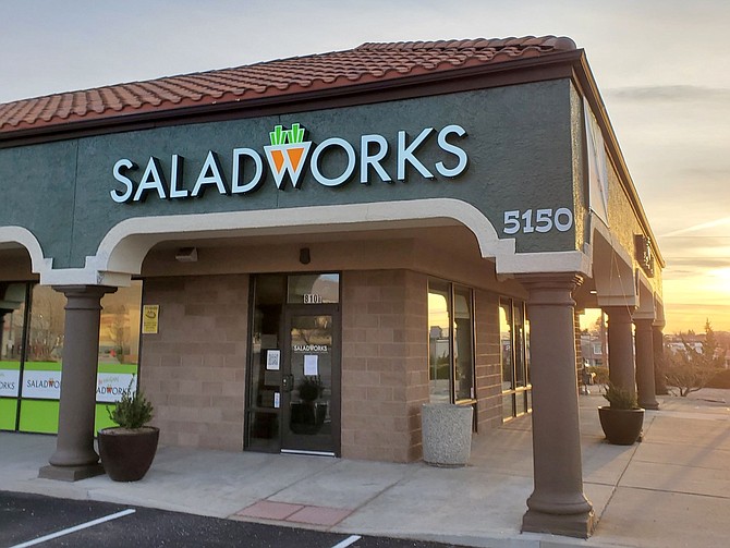 Saladworks opened last week at 5150 Mae Anne Ave. in Reno.