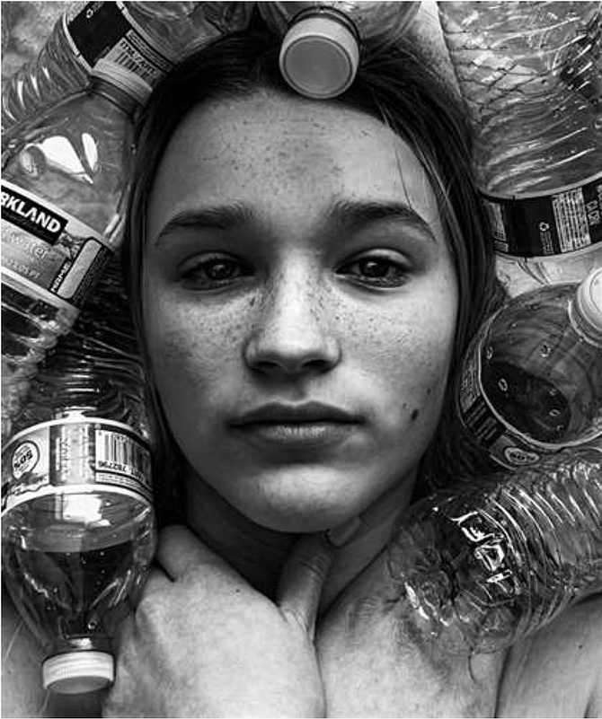 CHS student Aubrey Glazner, a Junior and Photo III student, wins Gold Medal at the National Scholastic Art Awards with her piece Can't Breathe