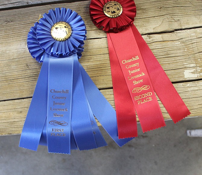 Ribbons will be handed out to 4-H and FFA students at the 82nd annual Churchill County Junior Livestock Show on April 22-24.